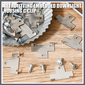 Dunzy clip set supports easy installation with torsion springs for efficient retrofits