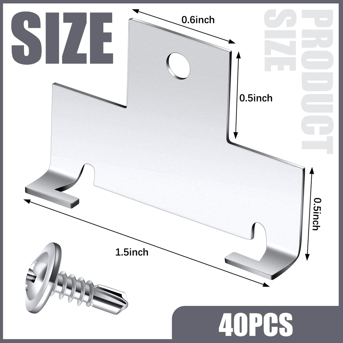 Dunzy recessed downlight C-clip assembly showing sturdy 201 stainless steel components