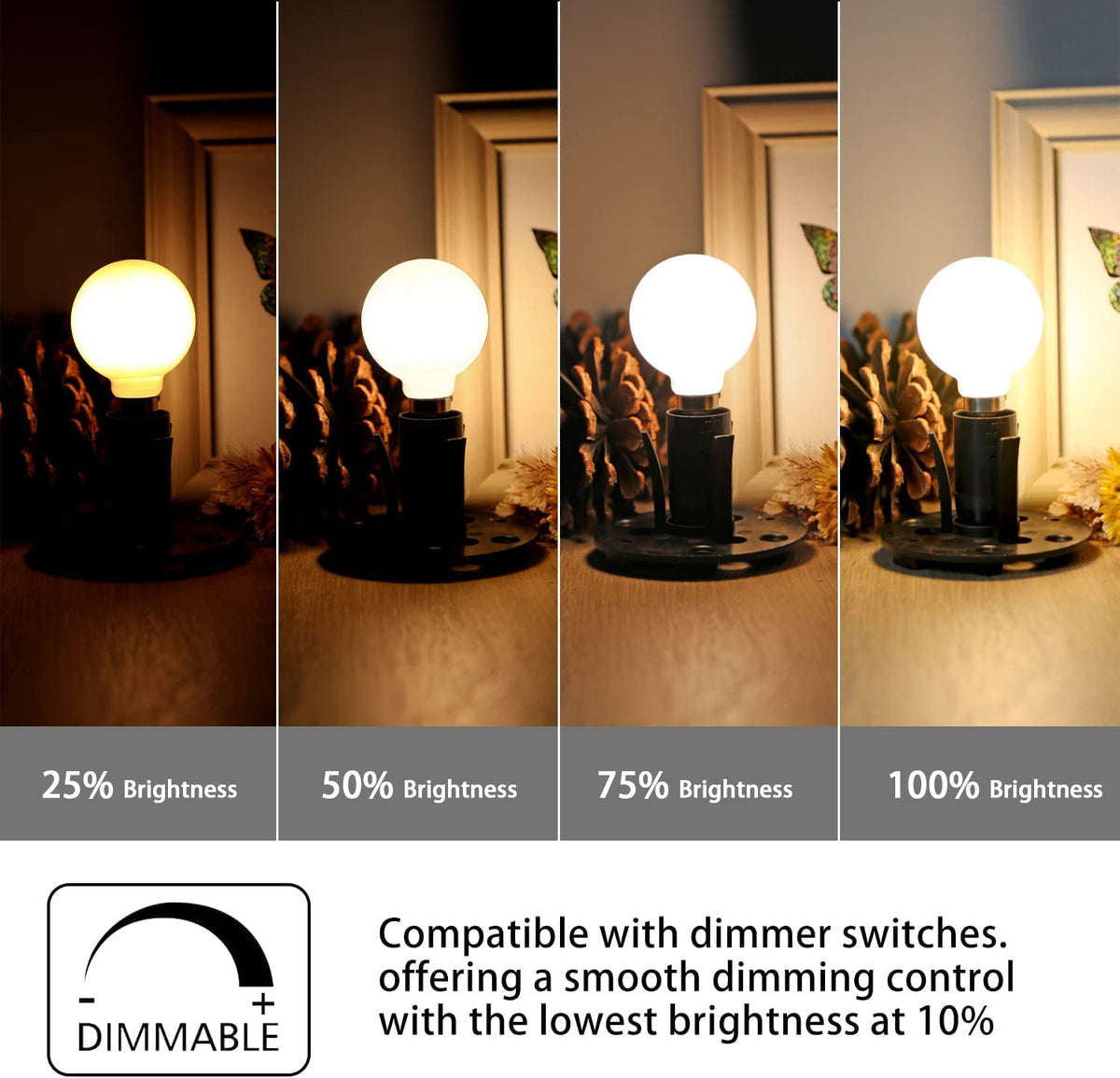 Duoled vintage Edison-style LED bulb with classic look and modern efficiency.