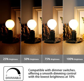 Duoled vintage Edison-style LED bulb with classic look and modern efficiency.