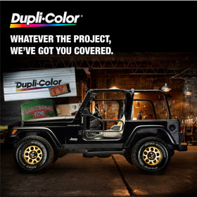 Dupli-Color DAP1689 primer for interior and exterior use on multiple substrates.