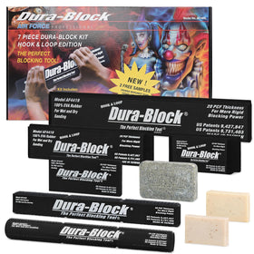 Dura-Block AF44HL packaging shows the complete sanding set for easy storage.