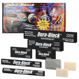 Dura-Block AF44L sanding kit packaging showing an all-in-one solution