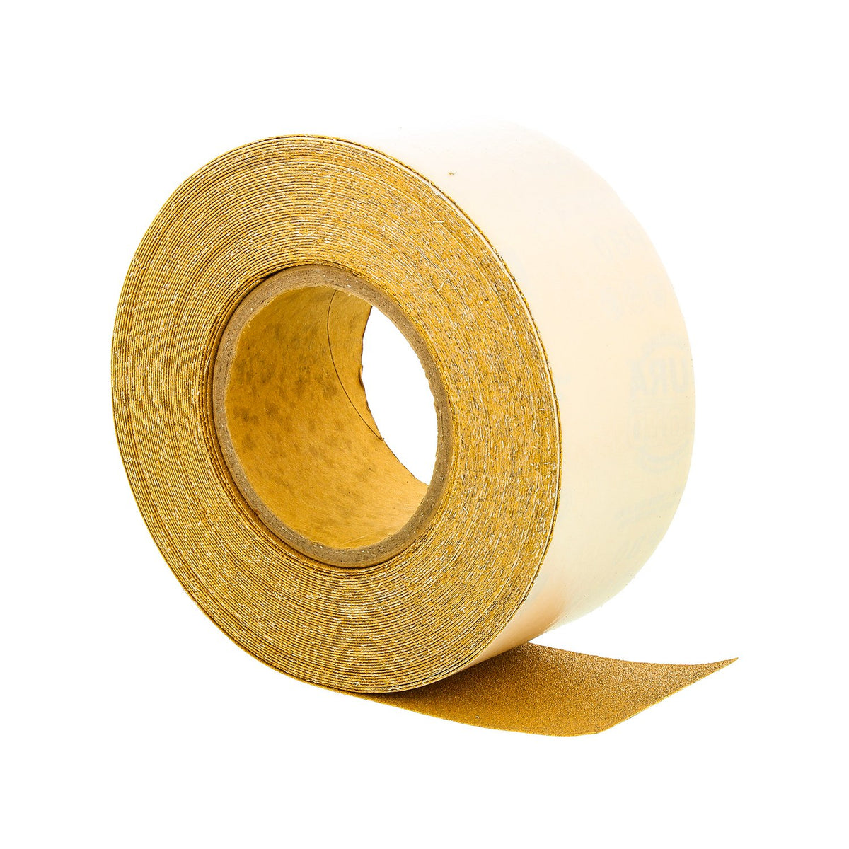 Dura-Gold 2-3/4-inch wide sandpaper for precise hand sanding.