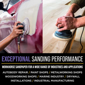 Dura-Gold 50-disc pack supports professional sanding jobs.