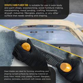 Dura-Gold open-port rasp blade suitable for wood, plastic, and metal work