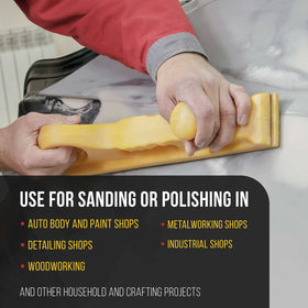 Dura-Gold Pro Series in auto body detailing use for surface prep.