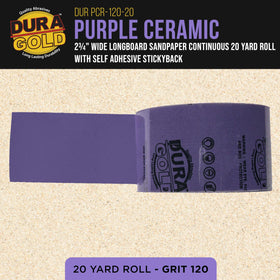 Dura-Gold PSA adhesive backing with protective liner for storage