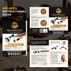 Dura-Gold sanding discs 60-320 offer versatile grit options for fast to fine work