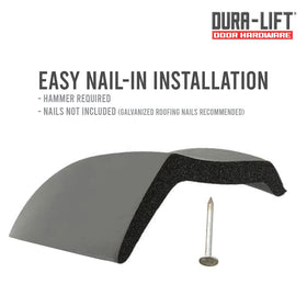 DURA-LIFT seal withstands extreme temperatures from -60°F to 290°F.