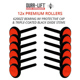 DURA-LIFT Titan sealed 6200ZZ bearing enhances long-term durability.