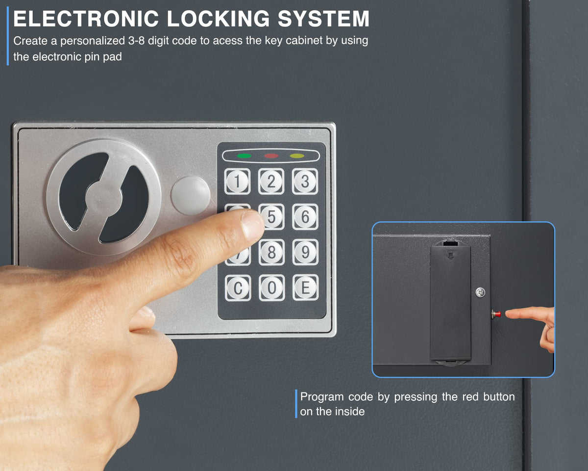 Durabox side-view key drop slot enabling quick returns.
