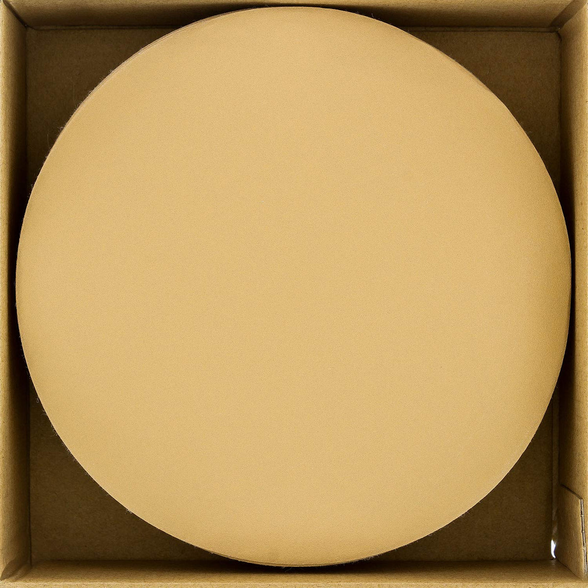 Dura-Gold 6in sanding disc with hook-and-loop backing for fast changeovers.
