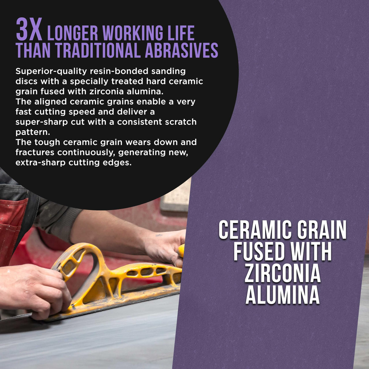 Dura-Gold longboard sheets resist loading for less downtime in autobody and woodworking.