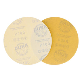 Dura-Gold 6in disc ideal for automotive paint prep and finishing work.