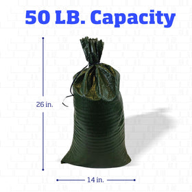 DURASACK bags provide canopy anchoring and portable barricades.