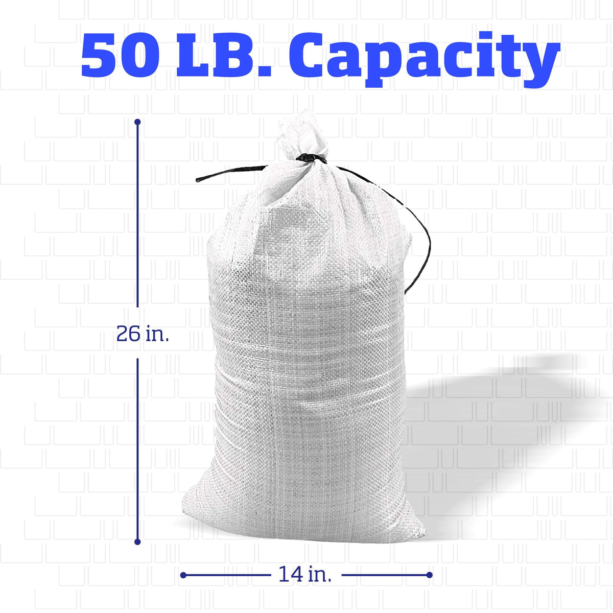 DURASACK durable woven polypropylene sand bag for year-round readiness