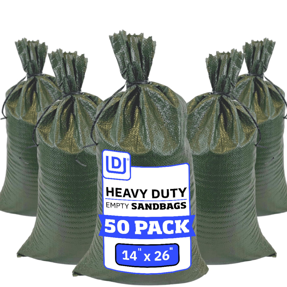 DURASACK heavy-duty sand bag with 50-lb capacity for flood protection.