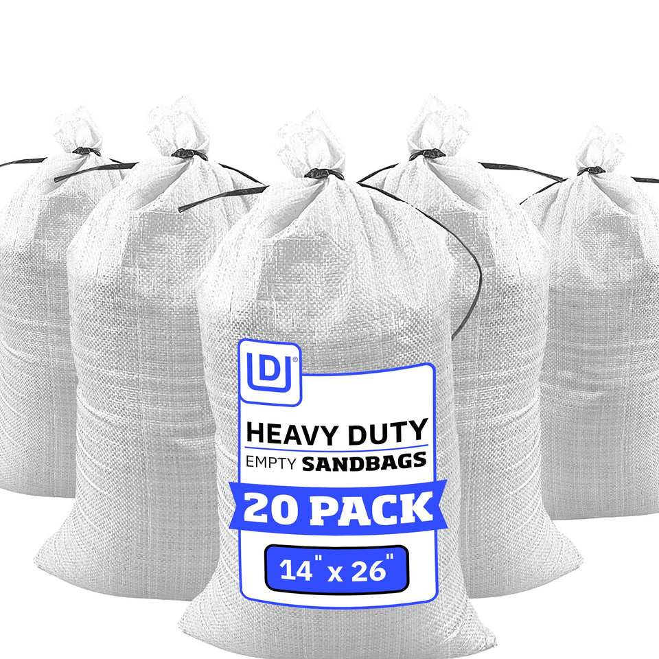 DURASACK heavy-duty sand bag 14x26 empty for flood control and quick deployment