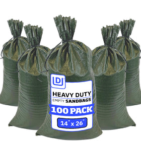 DURASACK heavy-duty sand bag with UV protection for durable outdoor flood prep.
