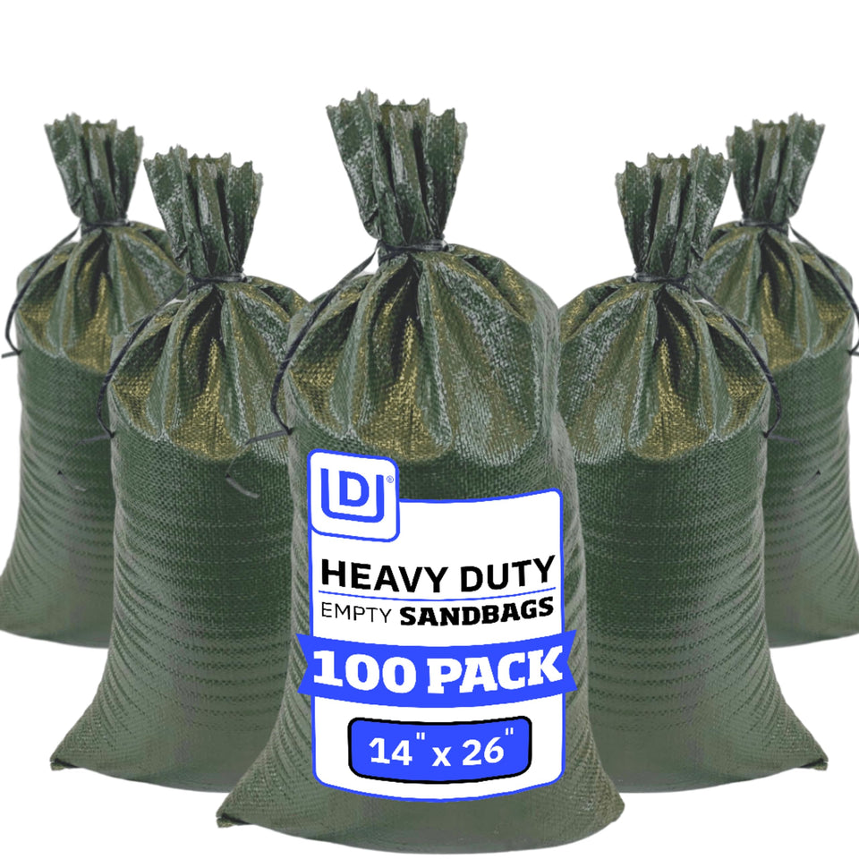 DURASACK heavy-duty sand bag with UV protection for durable outdoor flood prep.