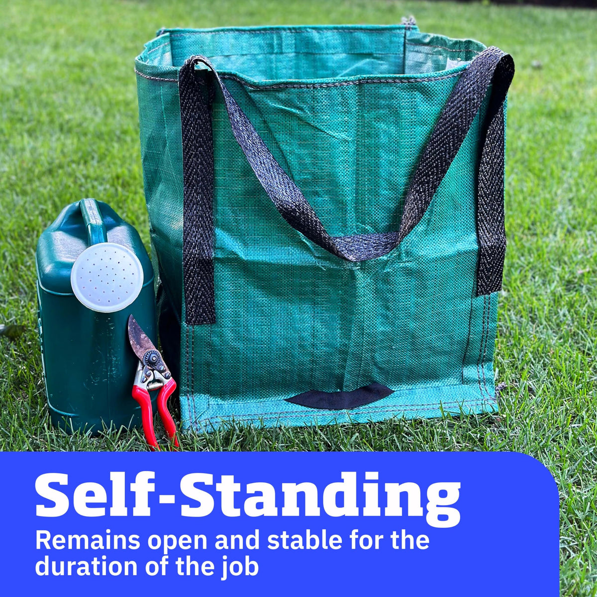 DURASACK tote double-stitched handles ease lifting and hauling.