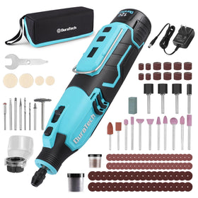 DURATECH 12V cordless tool battery charger with clear status indicator.