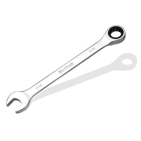 DURATECH 15/16-inch ratcheting wrench close-up focusing on size and build