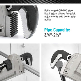 DURATECH adjustable wrench highlights a non-stick knurled adjustment nut for easy tuning