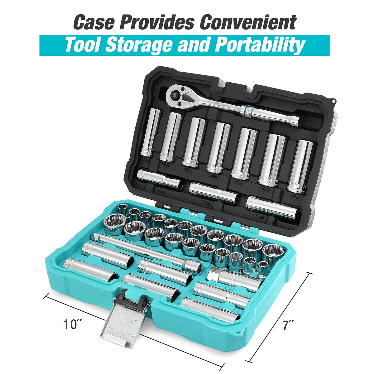 DURATECH shallow standard sockets for fast bolt removal
