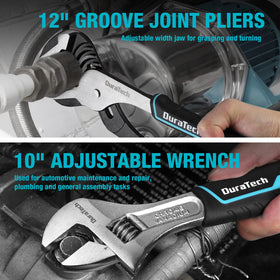 DURATECH 6-inch diagonal pliers for trimming metal.