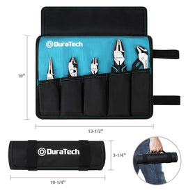 DURATECH 6-inch long nose pliers offering precise gripping for small parts