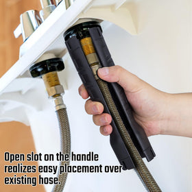 DURATECH tool disassembly and cleaning process illustration.