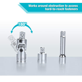 DURATECH adapter set supports mixed drive sizes