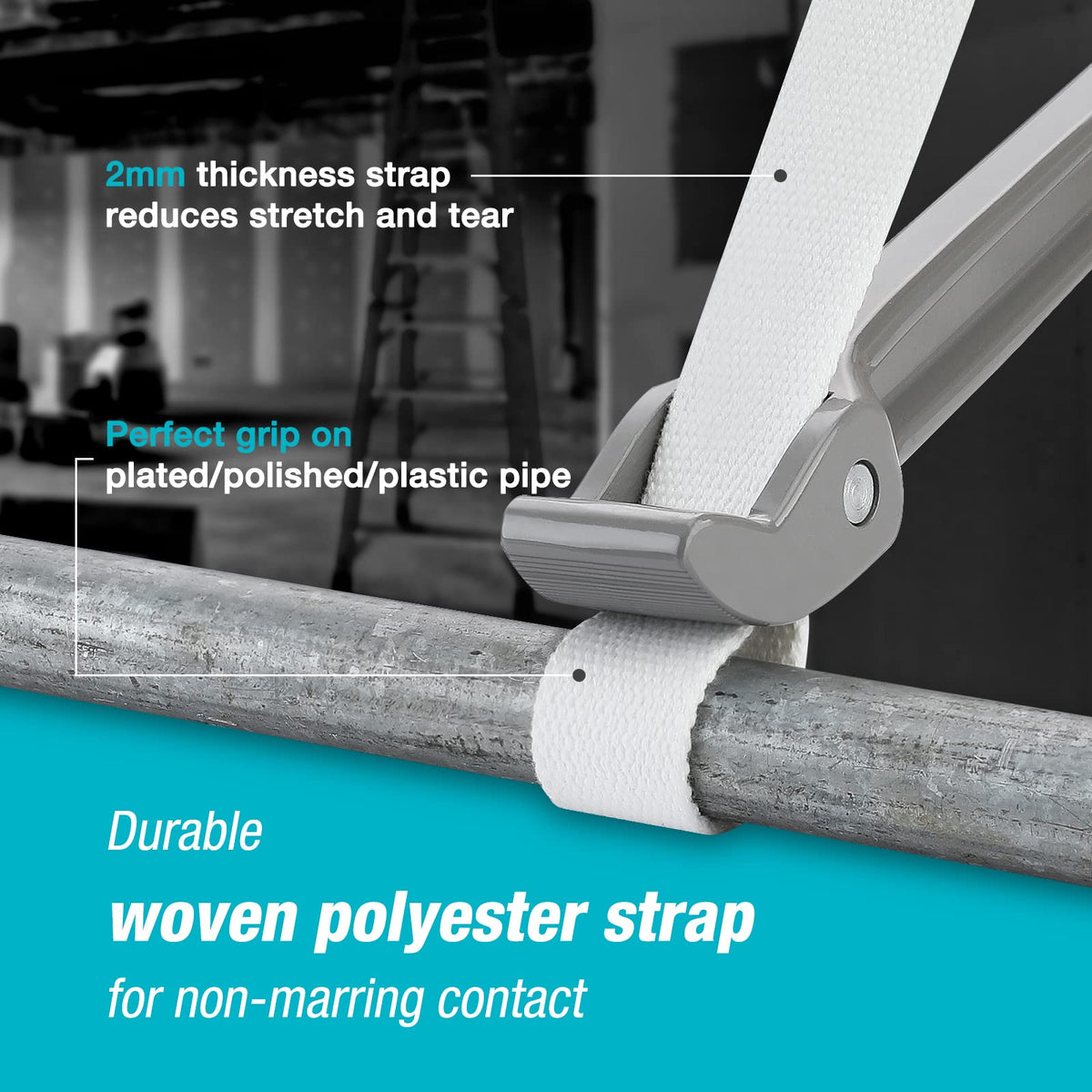 DURATECH anti-slip linen strap reduces slipping during use.