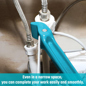 Duratech bottle and can tasks become easier with this strap wrench