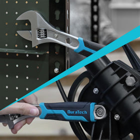DURATECH box-end hex function close-up illustrating 3-in-1 design