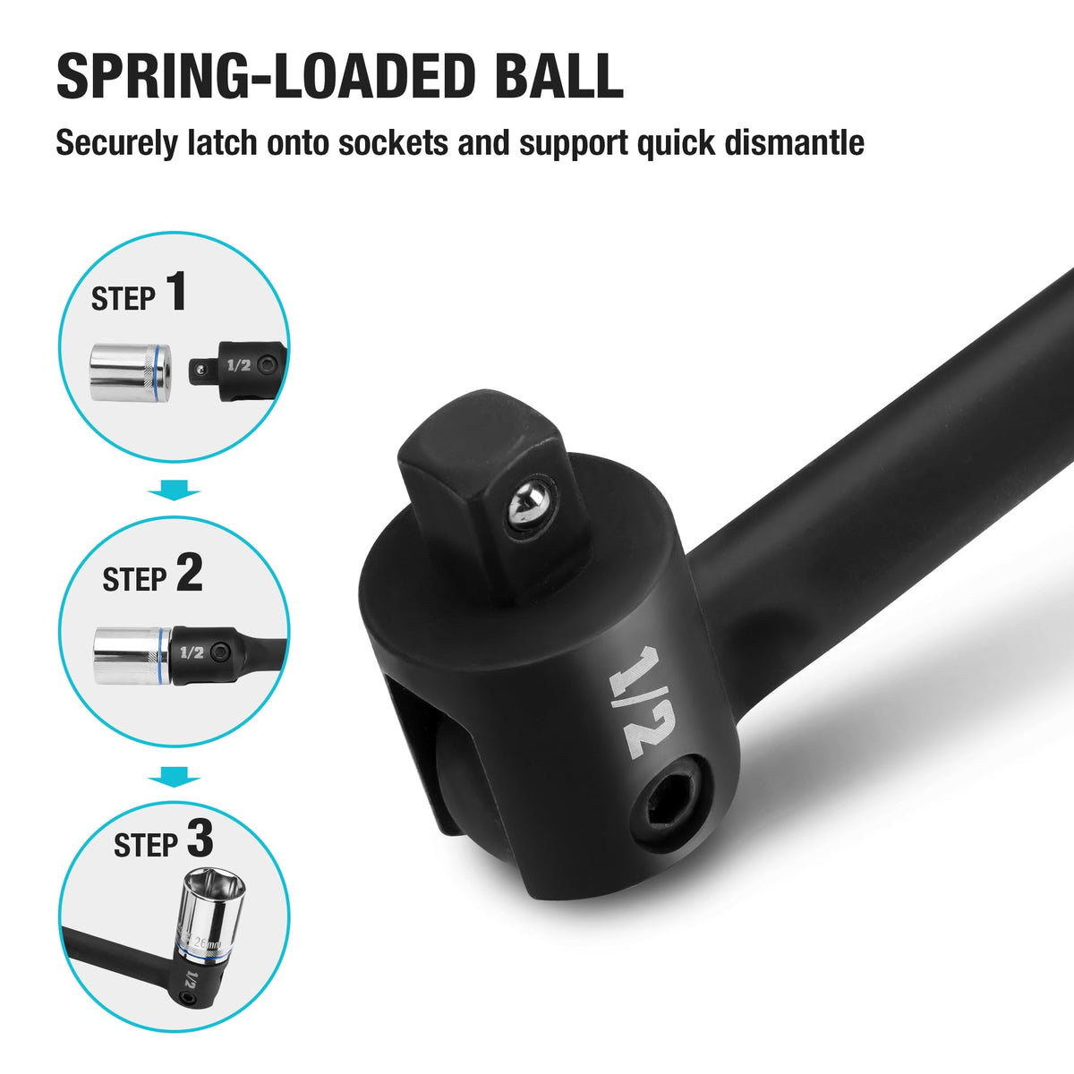 Ideal for industrial tasks requiring extra leverage