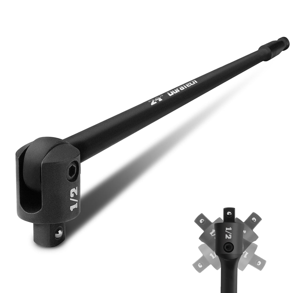 Duratech Breaker Bar with rotatable head enables versatile leverage