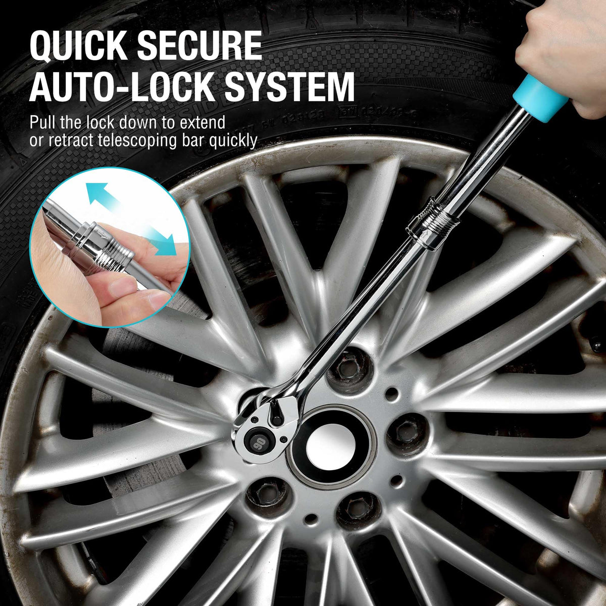 Duratech chrome alloy steel construction ensures durability and corrosion resistance