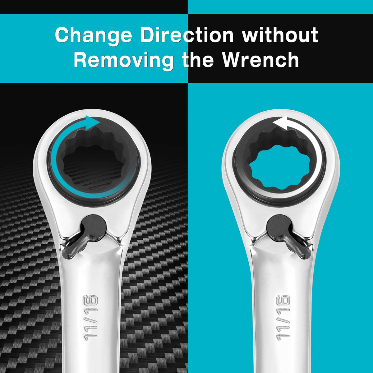 DURATECH chrome vanadium steel wrenches offer durable performance