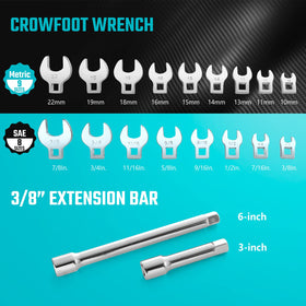 Chrome vanadium steel wrenches resist rust and daily use