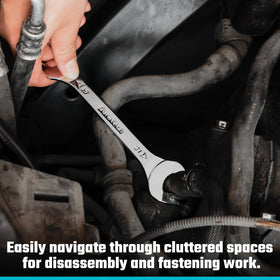 DURATECH 16-piece wrench kit designed for automotive, bike, and general repairs.