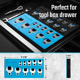 Duratech CR-V steel wrenches resist wear and maintain smooth operation