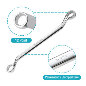DURATECH CR-V steel wrenches with mirror finish resist rust and wear.