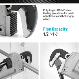DURATECH drop-forged jaw image emphasizing strength and distortion resistance.