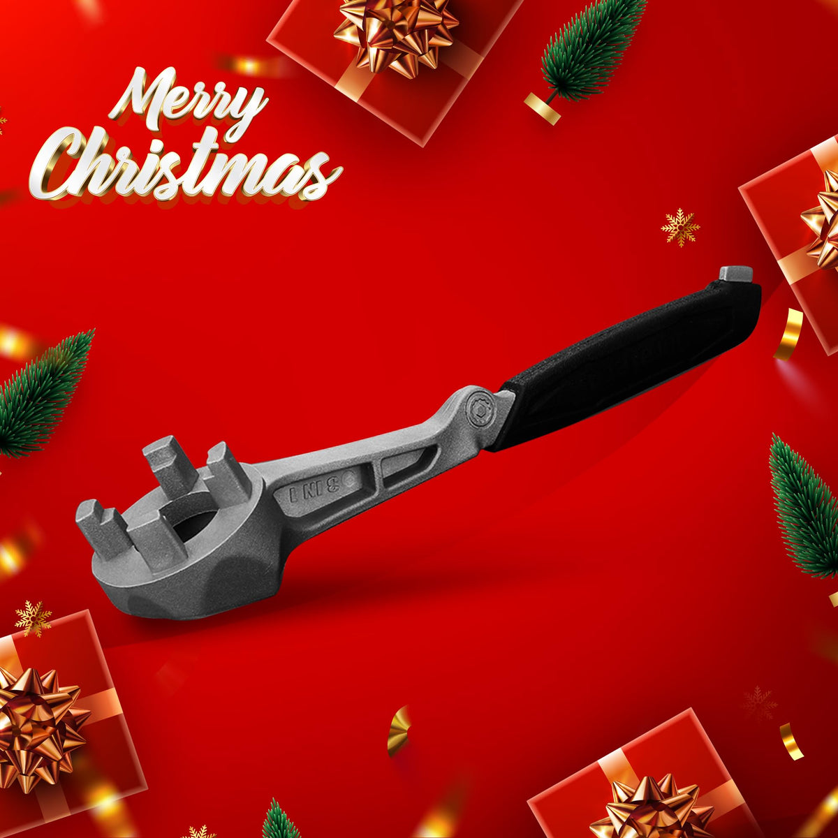 Duratech portable drum wrench fits easily in a tool kit.