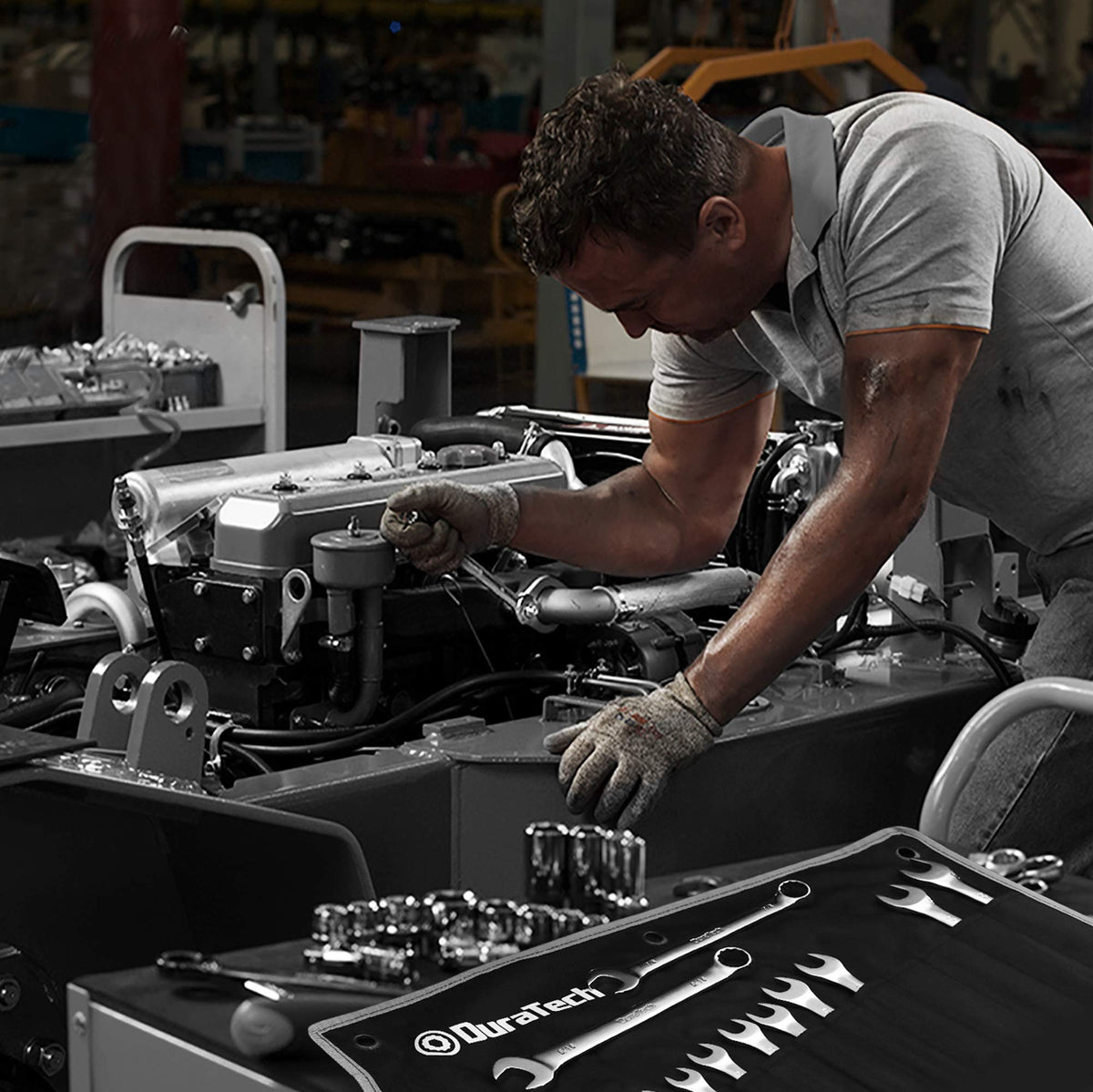 DURATECH emergency repair-ready wrenches for on-site fixes