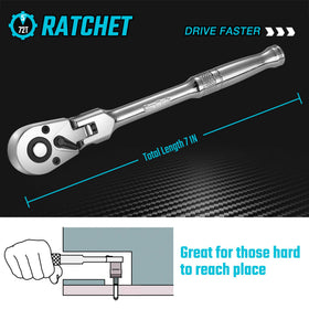 DURATECH ergonomic handle design for comfortable use during long tasks.