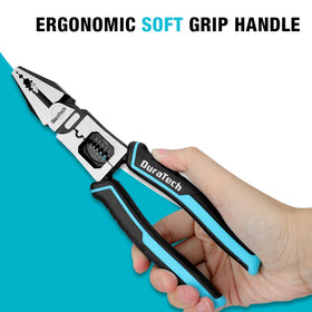 DURATECH ergonomic non-slip handle close-up for comfortable grip